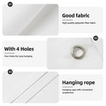 Personalized Dante Ghost Pattern Banner Door Cover with Name Home Decor Halloween Party Gift for Family Friend