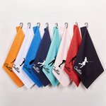 Personalized Super Absorbent Multiple Colours Cotton Golf Waffle Towel with Name Hanging Clip Birthday Gift for Golf Lovers