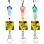 Personalised Crayon Box Lanyard