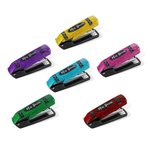 Personalized Glitter Stapler with Pencil and Crayon Design Rotatable Stapler Office Desk Accessory Graduation Back to School Gift for Teacher