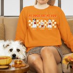 Henkilökohtainen My Dog Is My Boo 1-4 Dog Kurpitsa Funny Sweatshirt nimi Halloween syntymäpäivälahja lemmikkieläinten ystävälle