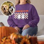 Henkilökohtainen My Dog Is My Boo 1-4 Dog Kurpitsa Funny Sweatshirt nimi Halloween syntymäpäivälahja lemmikkieläinten ystävälle