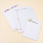 Personalized Rainbow Letter Notebook with Name Teacher Appreciation Back to School Gift for Teacher