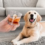 Personalisierte 1 - 4 Hund Katze Fotos 10oz Old Fashioned Rock Whiskey Glas Geburtstag Weihnachten Geschenk für Tierliebhaber