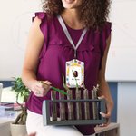 Personalized Rainbow Crayon Pencil Teacher Badge ID Holder with Name Detachable Lanyard Back to School Appreciation Gift for Teacher