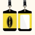 Personalized Rainbow Crayon Pencil Teacher Badge ID Holder with Name Detachable Lanyard Back to School Appreciation Gift for Teacher