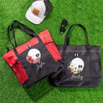 Personalized Volleyball Birth Flower Large Tote Bag with Name Birthday Christmas Gift for Women