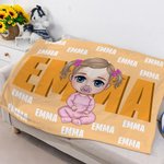 Gepersonaliseerde Schattige Schaduwfiguur Schaduwnaam Zachte Deken met Naam Verjaardag Kerstcadeau voor Jongens Meisjes