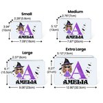 Personalized Halloween Costumes Cartoon Character Name Tin for Candy Chocolate Halloween Gift for Kids
