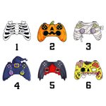 Alfombrilla Gamepad Calabaza Vampiro Zombie Esqueleto Personalizada con Nombre Antideslizante Decoración del Hogar Halloween Regalo de Otoño para la F