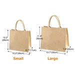 Vaca de las Highlands Bolsa de yute personalizada con nombre Cumpleaños Regalo de Navidad para amante de la vaca de las Highlands