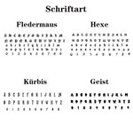 Personalisierte Fledermaus Hexe Kürbis Geist Gothic Name Halskette Punk Halloween Geschenk für Damen Mädchen