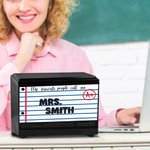 Personalized Pencil Design Pencil Dispenser with Name Appreciation Teacher's Day Gift for Teacher