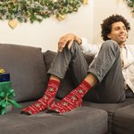 Calcetines personalizados con el nombre del gato y la pata del perro, regalo de Navidad y cumpleaños para los amantes de las mascotas.