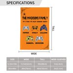 Personalized Spooky Pumpkin Witch Gamepad Design Garden Flag with Name and Text Yard Porch Holiday Decor Halloween Gift for Family Game Lovers