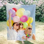 Manta suave personalizada con collage de 1-9 fotos ideal para decoración del hogar regalo de inauguración o aniversario para familia o amigos