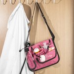 Estetoscopio Personalizado Portátil Flor de Nacimiento Bolsa de Cintura Multi-compartimentos con Porta Cinta Estetoscopio Apreciación Regalo de Navida