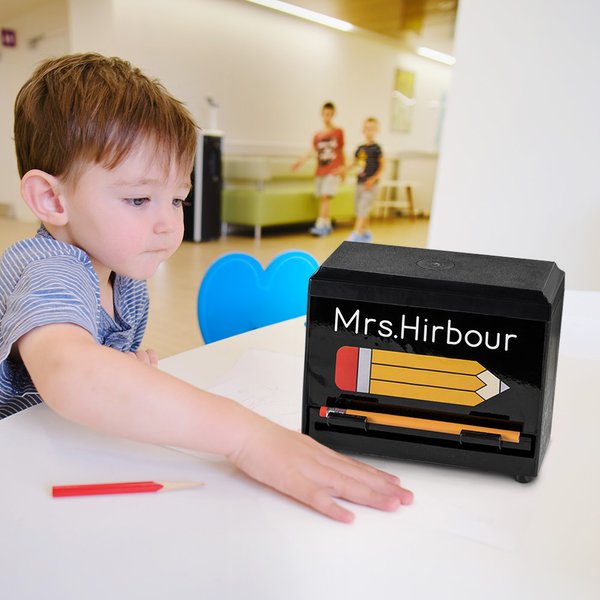 Personalized Pencil Design Pencil Dispenser with Name Appreciation Teacher's Day Gift for Teacher
