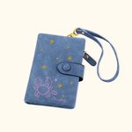 Gepersonaliseerde handgetekende stijl Zodiac Sterrenhemel Portemonnee met naam Animal Incarnatie Sterrenbeeld Verjaardag Verjaardag Vakantie Cadeau vo