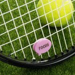 Amortisseurs de Vibrations pour Tennis Personnalisés avec Textes Équipement de Tennis Lot de 6 Cadeau pour Amoureux du Tennis