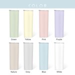 Personalizzato stetoscopio nascita bouquet di fiori nome 20 oz Skinny Tumbler con cannuccia Apprezzamento regalo di laurea per infermiere medico perso