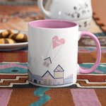 Personalized I Wish I Could Move You Next Door Ceramic Coffee Mug with Name Long Distance Friendship Christmas Gift for Friends