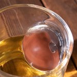 Personalized Handmade Embedded Cricket Ball 8.3oz Whiskey Glass with Name Birthday Christmas Gift for Whiskey Lovers