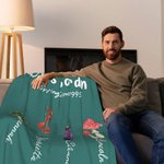 Couverture Douce Multicolore 