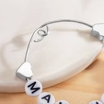 Breloque personnalisée en métal pour gobelet Stanley Cadeau de Noël et d'Anniversaire pour la famille et les amis