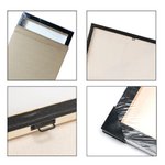 Pittura su tela con nome e anno, personalizzata, ufficialmente in pensione, regalo di addio per il collega in pensione.