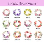 Personalized Birth Flower Horse Birthmark Name Water Bottle Carrier Bag with Pouch and Adjustable Strap for 40oz Stanley Birthday Gift for Women