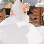 Etiquette de robe de mariée brodée avec initiales et date Cadeau de mariage pour la mariée et sa fille