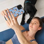 Personalized Multicolor Photo Phone Case for iPhone with Name Birthday Christmas Funny Gift for Family Friend