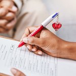 Bolígrafo Retráctil Personalizado 4 en 1 Multicolor con Nombre y Bonito Encanto Regalo de Cumpleaños Navidad Agradecimiento para Enfermera Personal Mé