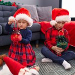 Personalized Velvet Drawstring Santa Sack Sweets Bag with Glitter Name and Handle Home Decor Christmas Party Supplies Gift for Kids