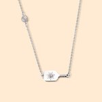 Personalizada Piedra de Nacimiento Pickleball Paddle Collar con Pickleball Charm Cumpleaños Aniversario Regalo para Mujeres