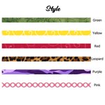 Cordino personalizzato per badge multicolore con nome orizzontale ricamato Accessori per il personale dell'ufficio Regalo di apprezzamento per l'inseg