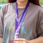 Cordino personalizzato per badge multicolore con nome orizzontale ricamato Accessori per il personale dell'ufficio Regalo di apprezzamento per l'inseg