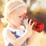 Personlig söt tecknad karaktär pumpa design 16oz vattenflaska med initialer och namn Halloween fest favoritgåva för barn