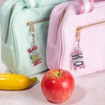 Personalized Crayon Flower Doodle Letters Acrylic Keychain with Name and Card Birthday Back to School Christmas Gift for Kids Teacher