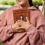 Cuaderno de viaje personalizado de cuero PU con 200 páginas personaje de dibujos animados nombre y texto regalo de cumpleaños para amigos y viajeros