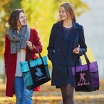 Personalised Glitter Ballroom Dancing Silhouette Name Zippered Tote Bag with Mesh Pocket Birthday Christmas Gift for Women