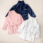 Henkilökohtainen Flush Baby kylpytakki pukeutuminen kaapu kirjailtu nimi pehmeä Super imukykyinen päivittäinen käyttö syntymäpäivä vauva suihku lahja vauva taapero