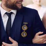 Personalised Retro Lace Bow-knot 1-2 Photos Brooch Pin Bouquet Photo Charm Wedding Memorial Gift for Bride Groom