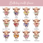 Sac à main personnalisé avec pochette en maille Cadeau de Noël pour les amoureux des vaches Highland.