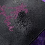 Personalised Glitter Ballroom Dancing Silhouette Name Zippered Tote Bag with Mesh Pocket Birthday Christmas Gift for Women