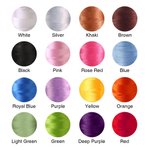 Cordino personalizzato per badge multicolore con nome orizzontale ricamato Accessori per il personale dell'ufficio Regalo di apprezzamento per l'inseg