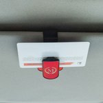 Porte-lunettes de soleil personnalisé multicolore Monogrammed Sun Visor Clip Birthday Anniversary New Car Gift for Car Owner