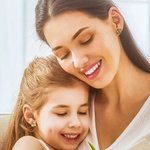 Personalised Exquisite 1 - 4 Family Square Birthstones Stud Earrings Christmas Mother's Day Gift for Mom Grandma