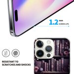 Coque iPhone en TPU Personnalisée avec Nom Motif de Fleurs ou Squelette Cadeau Anniversaire pour Amateurs de Gothique